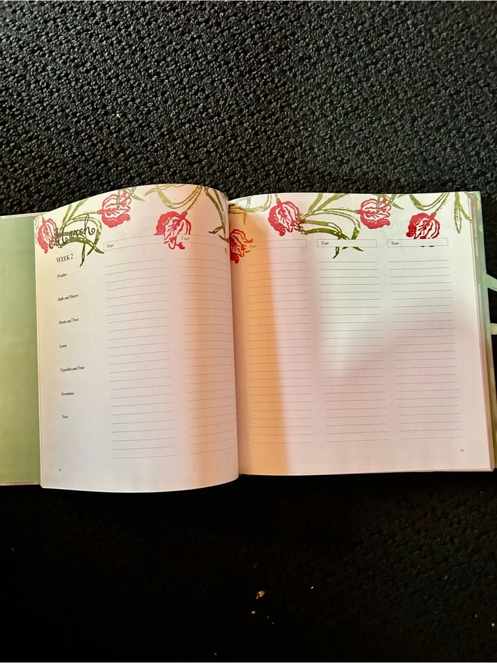 A Gardener's Journal -  Five-Year Record Book